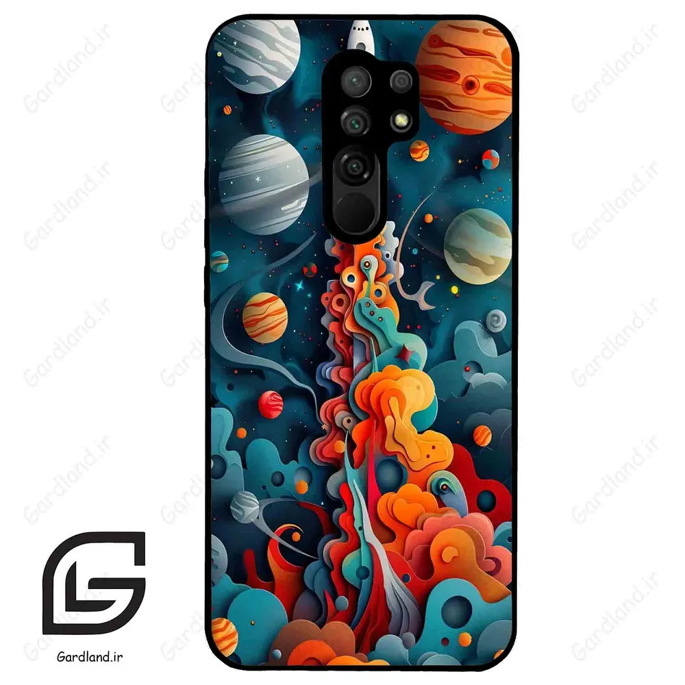 قاب گوشی شیائومی ردمی 9 (Redmi 9 ) طرح موشک کد 2470