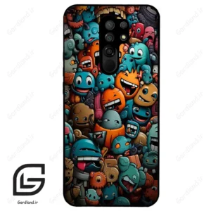 قاب گوشی شیائومی ردمی 9 (Redmi 9 ) طرح استیکر کد 2478