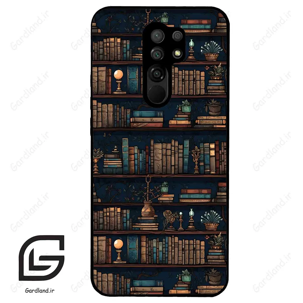 قاب گوشی شیائومی ردمی 9 (Redmi 9 ) طرح کتابخانه کد 2536