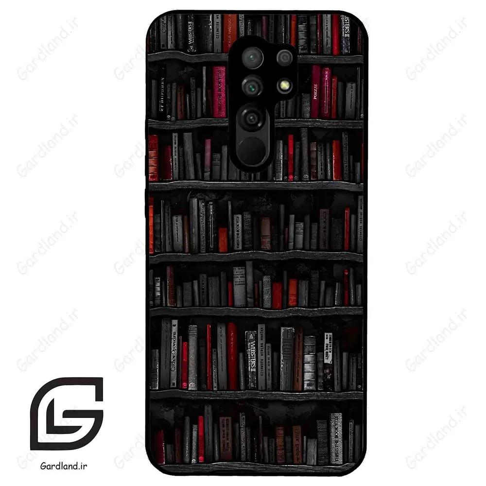 قاب گوشی شیائومی ردمی 9 (Redmi 9 ) طرح کتابخانه کد 2540