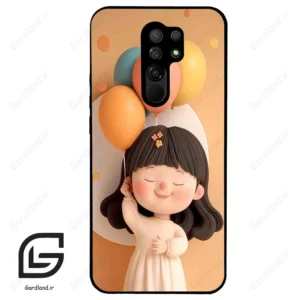 قاب گوشی شیائومی ردمی 9 (Redmi 9 ) طرح دختر کد 2568