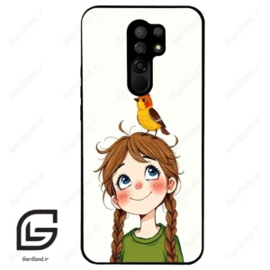 قاب گوشی شیائومی ردمی 9 (Redmi 9 ) طرح دختر کد 2640