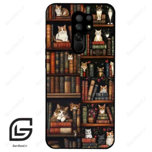 قاب گوشی شیائومی ردمی 9 (Redmi 9 ) طرح کتابخانه کد 2675