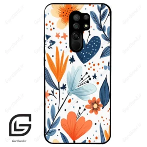 قاب گوشی شیائومی ردمی 9 (Redmi 9 ) طرح گل کد 2686