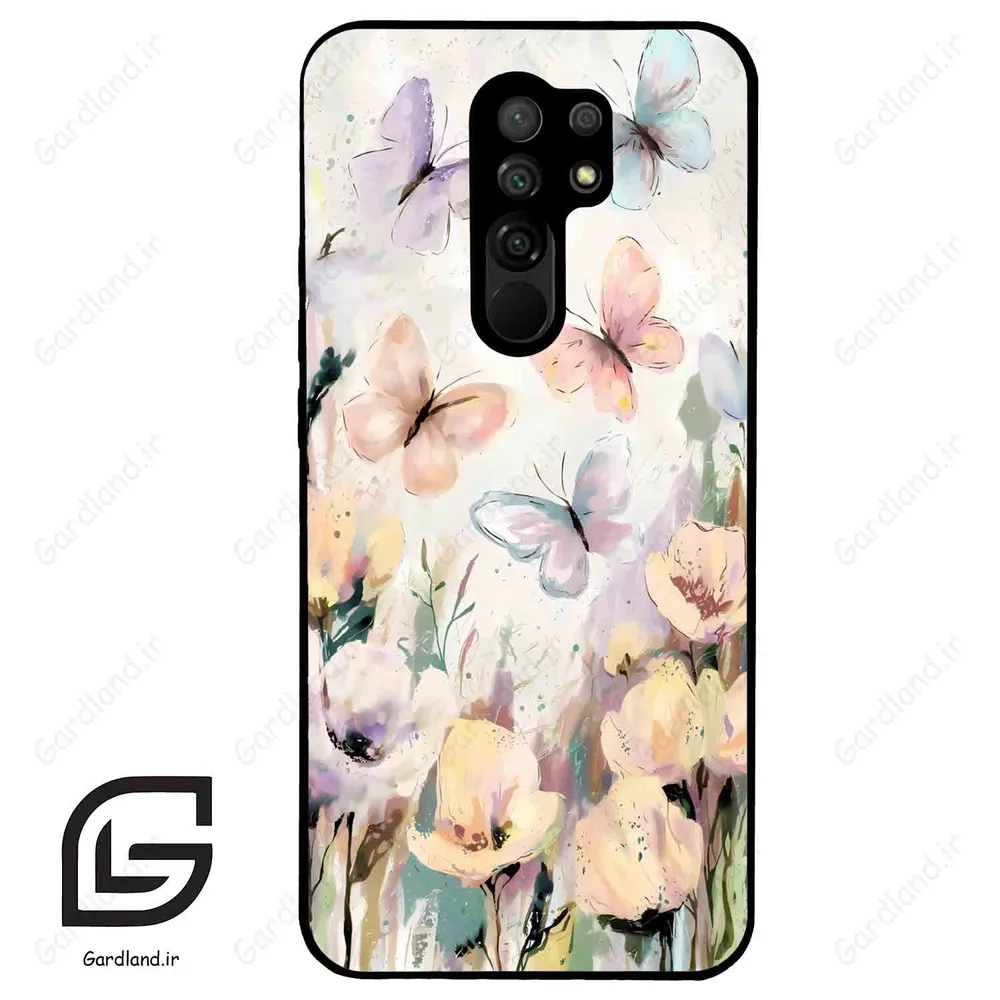 قاب گوشی شیائومی ردمی 9 (Redmi 9 ) طرح پروانه کد 2803