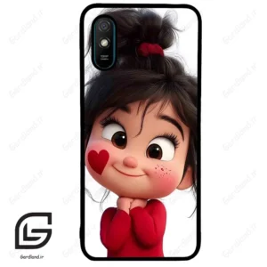 قاب گوشی شیائومی ردمی 9 آ (Redmi 9A ) طرح دخترانه کد 2026