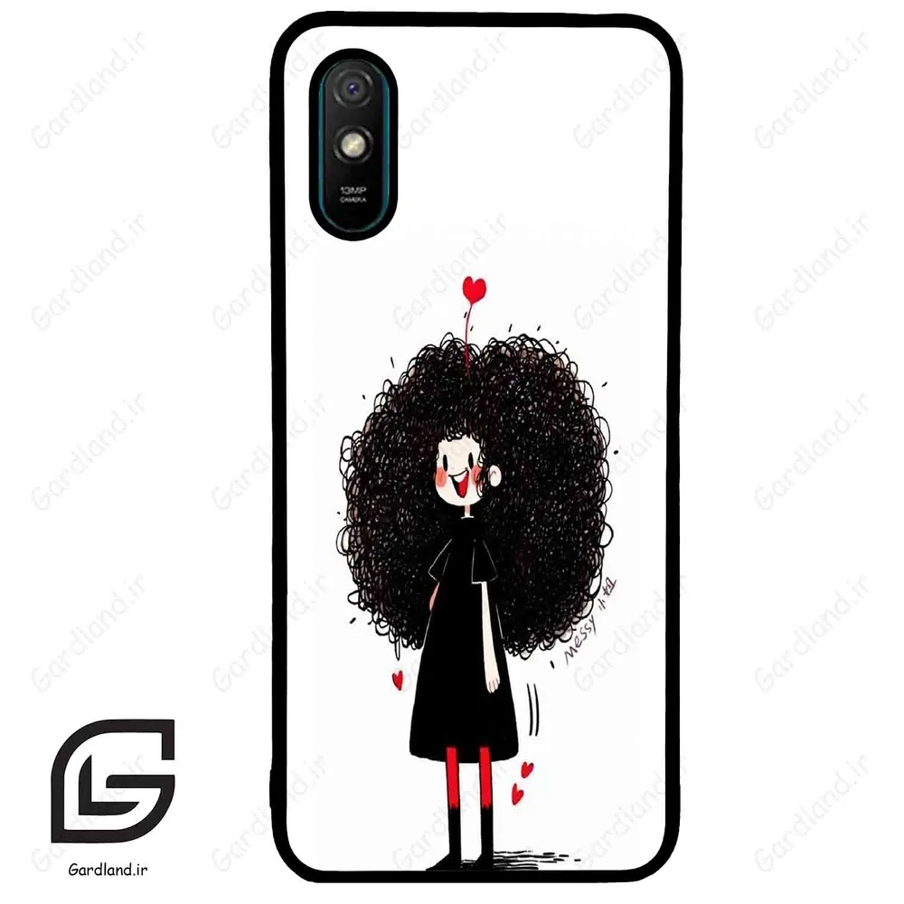 قاب گوشی شیائومی ردمی 9 آ (Redmi 9A ) طرح دخترانه کد 2031