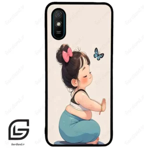 قاب گوشی شیائومی ردمی 9 آ (Redmi 9A ) طرح دخترانه کد 2032