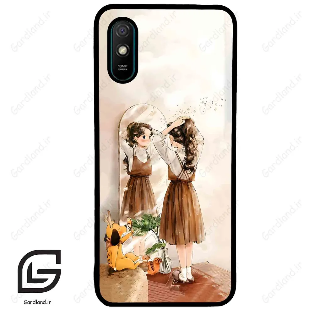 قاب گوشی شیائومی ردمی 9 آ (Redmi 9A ) طرح دخترانه کد 2078