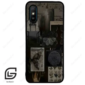 قاب گوشی شیائومی ردمی 9 آ (Redmi 9A ) طرح پروانه کد 2096