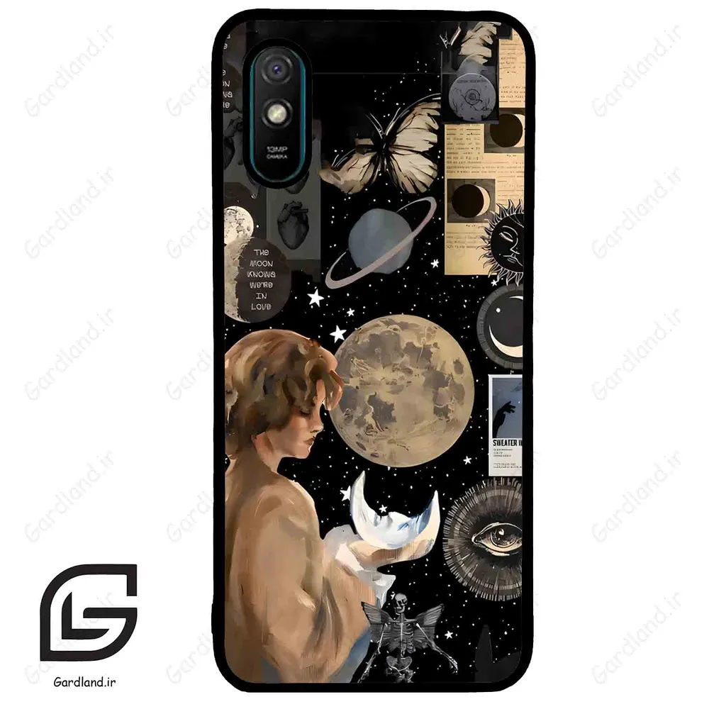 قاب گوشی شیائومی ردمی 9 آ (Redmi 9A ) طرح دخترانه کد 2111