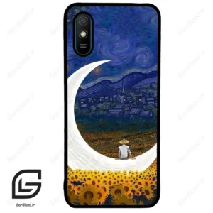 قاب گوشی شیائومی ردمی 9 آ (Redmi 9A ) طرح ماه کد 2125