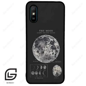 قاب گوشی شیائومی ردمی 9 آ (Redmi 9A ) طرح ماه کد 2175