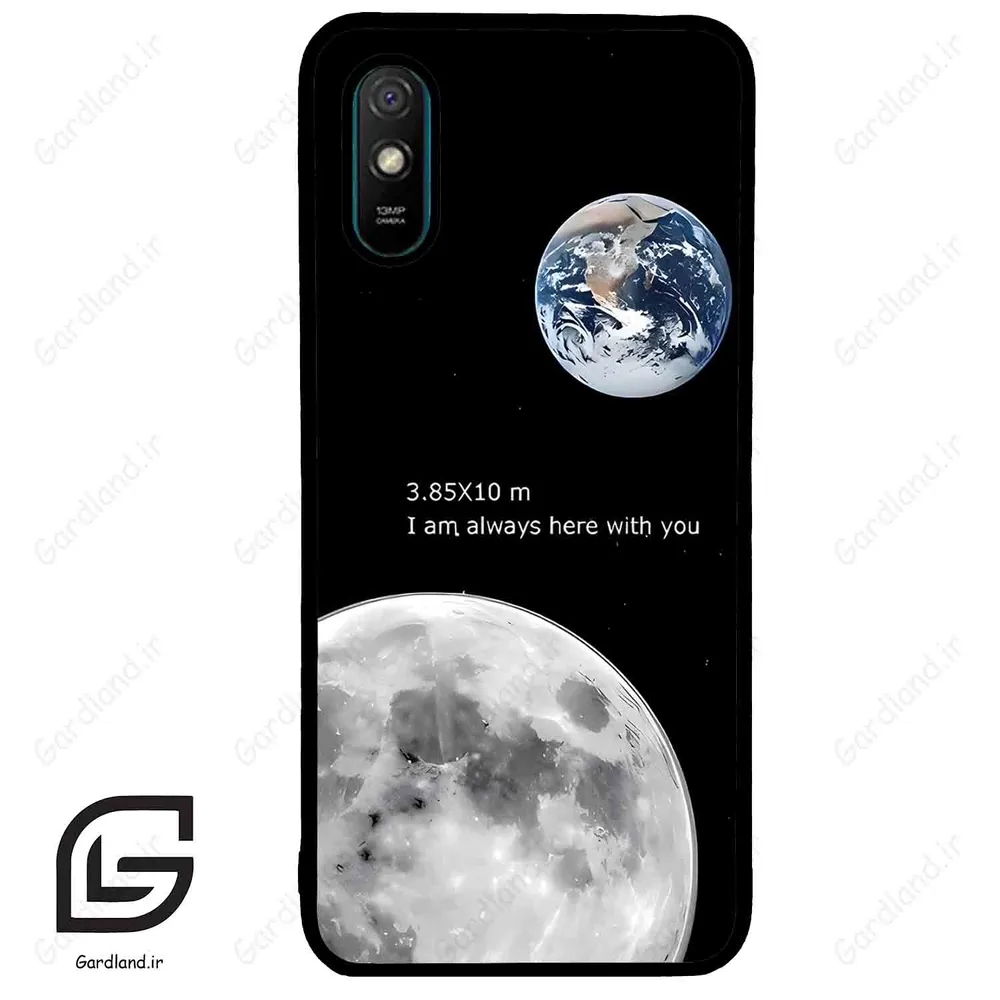 قاب گوشی شیائومی ردمی 9 آ (Redmi 9A ) طرح ماه کد 2190