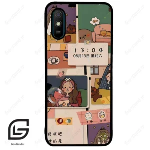 قاب گوشی شیائومی ردمی 9 آ (Redmi 9A ) طرح دخترانه کد 2254