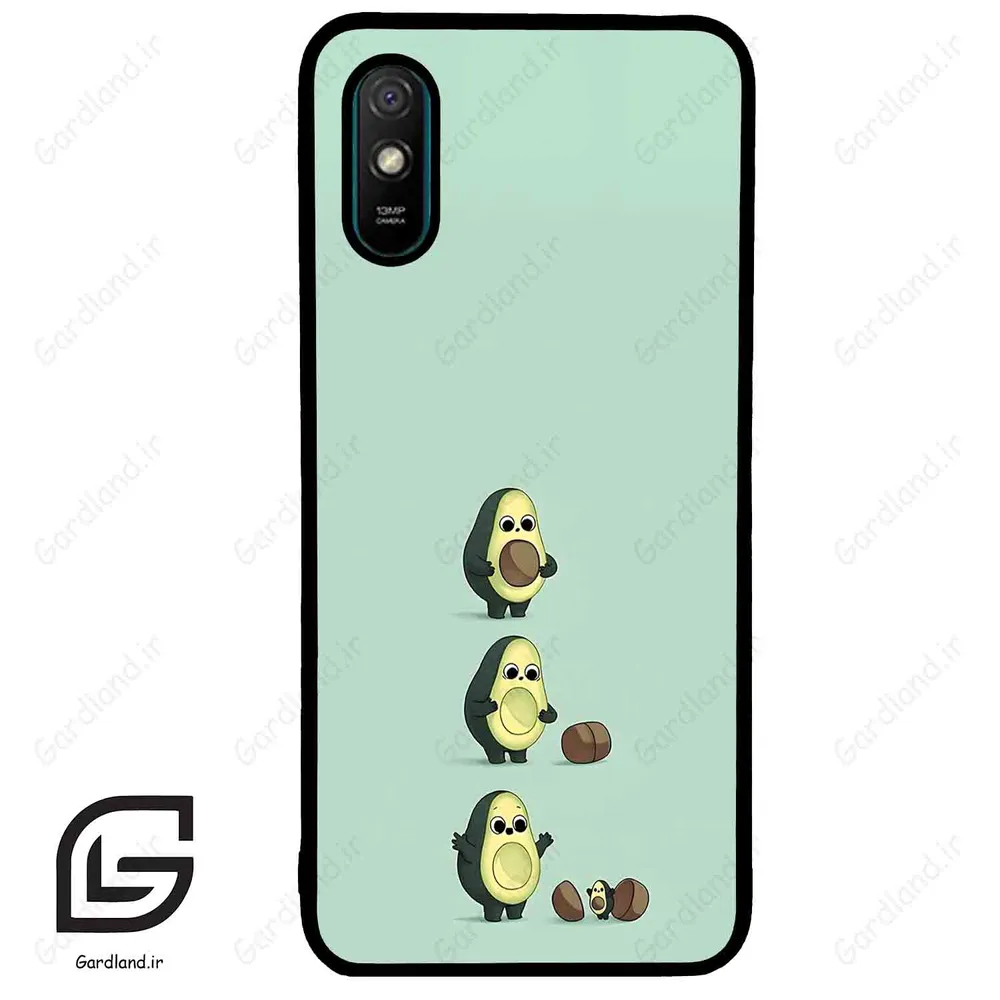 قاب گوشی شیائومی ردمی 9 آ (Redmi 9A ) طرح اووکادو کد 2258