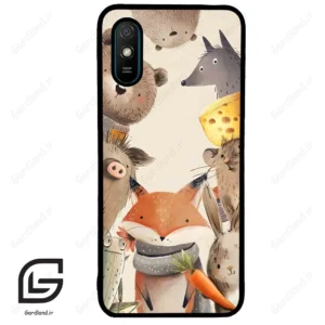 قاب گوشی شیائومی ردمی 9 آ (Redmi 9A ) طرح حیوانات کد 2338