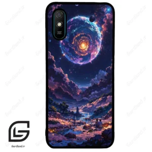 قاب گوشی شیائومی ردمی 9 آ (Redmi 9A ) طرح ماه کد 2344