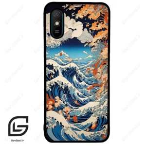 قاب گوشی شیائومی ردمی 9 آ (Redmi 9A ) طرح موج کد 2418