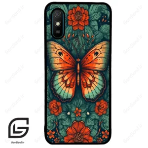 قاب گوشی شیائومی ردمی 9 آ (Redmi 9A ) طرح پروانه کد 2421