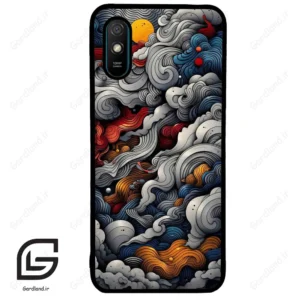 قاب گوشی شیائومی ردمی 9 آ (Redmi 9A ) طرح ابرنگی کد 2448