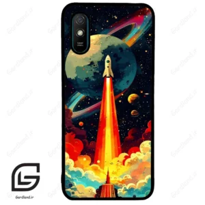 قاب گوشی شیائومی ردمی 9 آ (Redmi 9A ) طرح موشک کد 2463