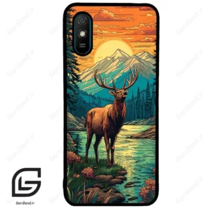 قاب گوشی شیائومی ردمی 9 آ (Redmi 9A ) طرح گوزن کد 2471