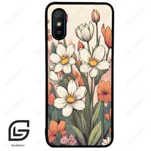 قاب گوشی شیائومی ردمی 9 آ (Redmi 9A ) طرح گل کد 2475