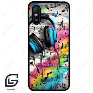 قاب گوشی شیائومی ردمی 9 آ (Redmi 9A ) طرح موسیقی کد 2482