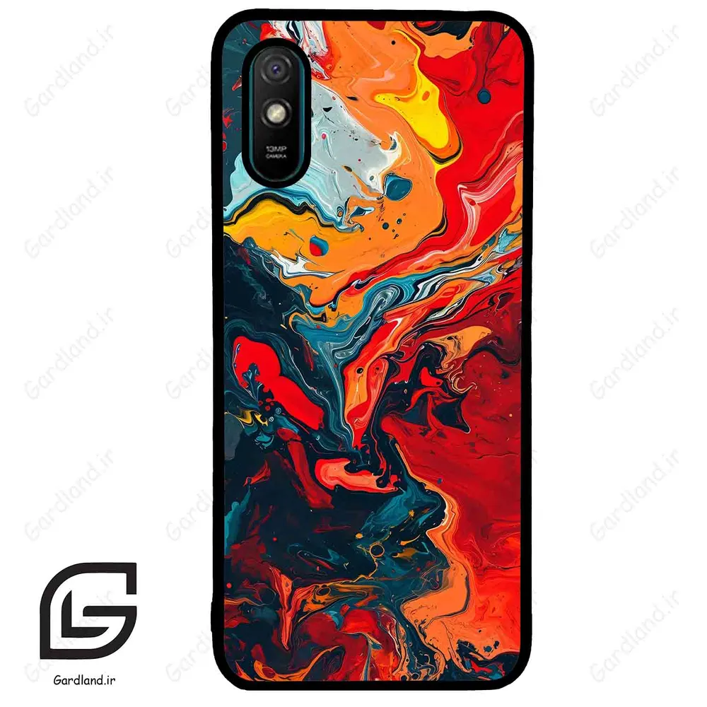 قاب گوشی شیائومی ردمی 9 آ (Redmi 9A ) طرح ابرنگی کد 2490