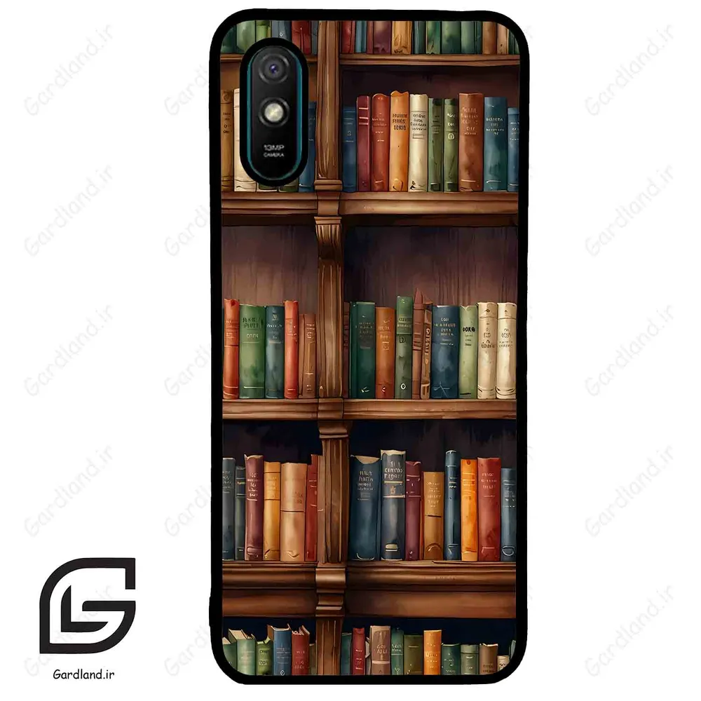 قاب گوشی شیائومی ردمی 9 آ (Redmi 9A ) طرح کتابخانه کد 2527