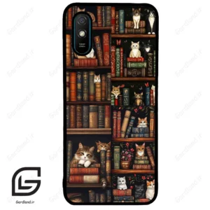 قاب گوشی شیائومی ردمی 9 آ (Redmi 9A ) طرح کتابخانه کد 2532