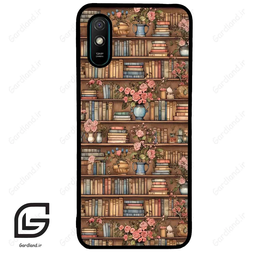 قاب گوشی شیائومی ردمی 9 آ (Redmi 9A ) طرح کتابخانه کد 2535