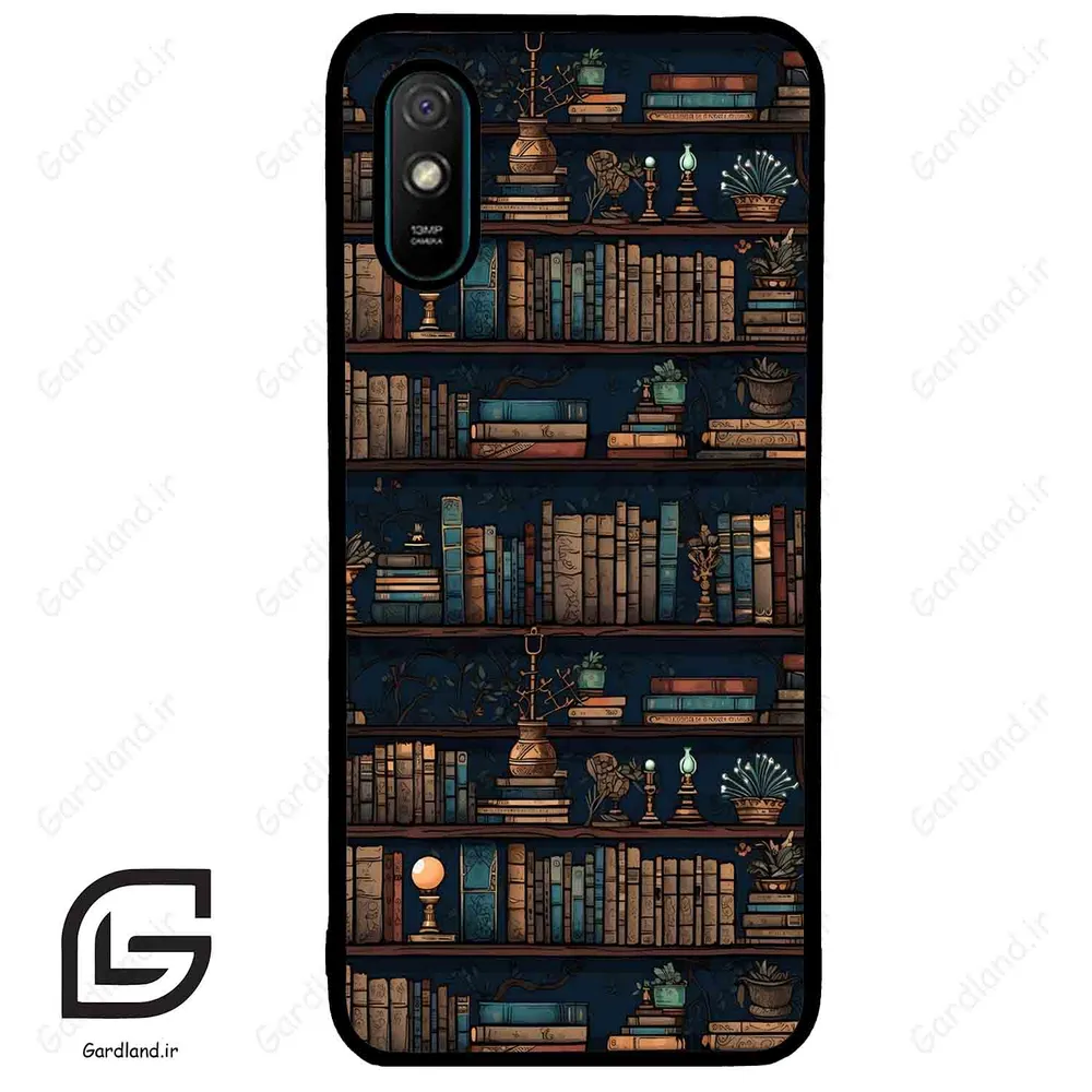 قاب گوشی شیائومی ردمی 9 آ (Redmi 9A ) طرح کتابخانه کد 2536
