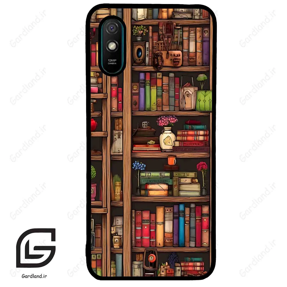 قاب گوشی شیائومی ردمی 9 آ (Redmi 9A ) طرح کتابخانه کد 2537