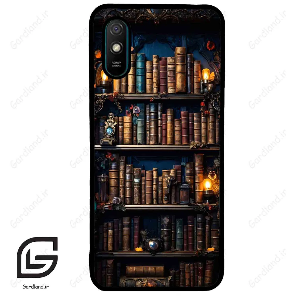 قاب گوشی شیائومی ردمی 9 آ (Redmi 9A ) طرح کتابخانه کد 2541