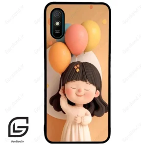 قاب گوشی شیائومی ردمی 9 آ (Redmi 9A ) طرح دختر کد 2568