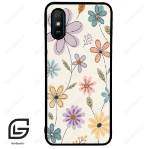 قاب گوشی شیائومی ردمی 9 آ (Redmi 9A ) طرح گل کد 2587