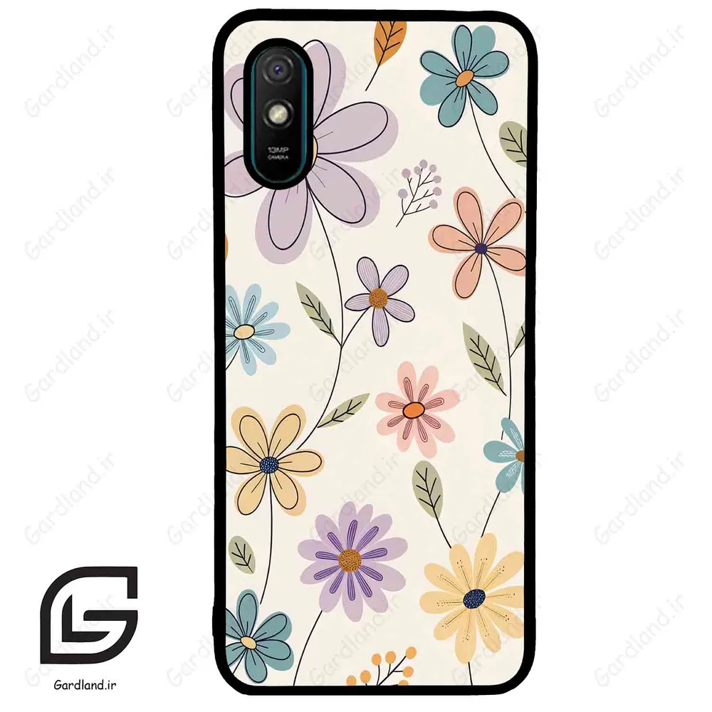 قاب گوشی شیائومی ردمی 9 آ (Redmi 9A ) طرح گل کد 2587