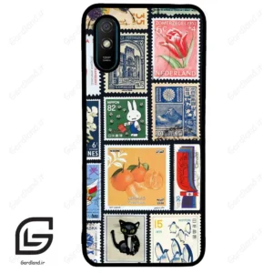 قاب گوشی شیائومی ردمی 9 آ (Redmi 9A ) طرح تمبر کد 2603