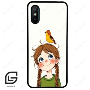 قاب گوشی شیائومی ردمی 9 آ (Redmi 9A ) طرح دختر کد 2640