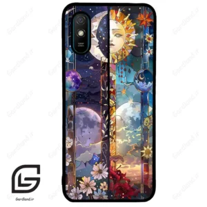 قاب گوشی شیائومی ردمی 9 آ (Redmi 9A ) طرح ماه کد 2695