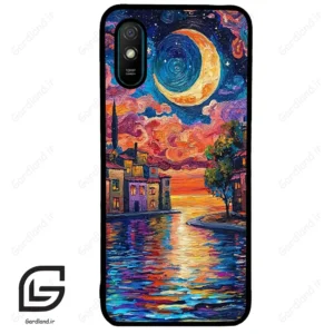 قاب گوشی شیائومی ردمی 9 آ (Redmi 9A ) طرح ماه کد 2699