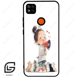 قاب گوشی شیائومی ردمی 9 سی (Redmi 9C ) طرح دخترانه کد 2027