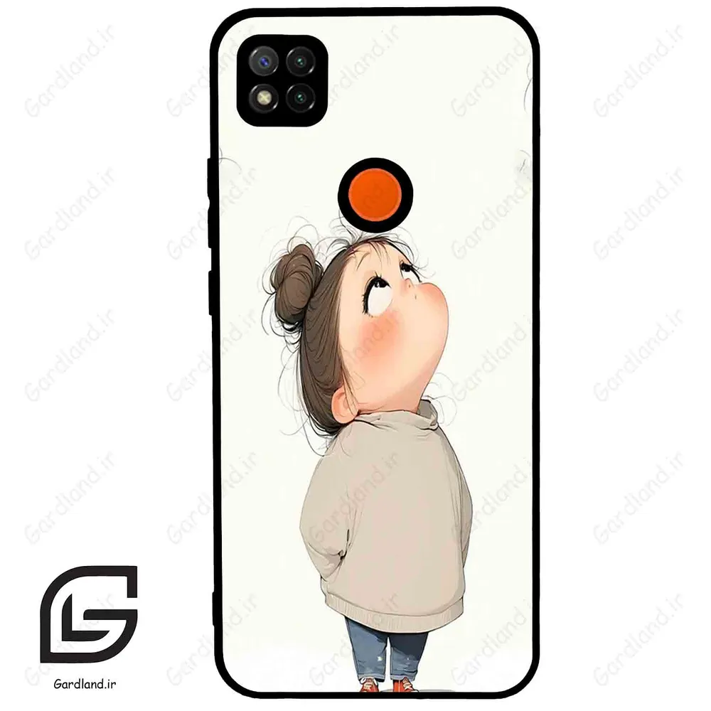 قاب گوشی شیائومی ردمی 9 سی (Redmi 9C ) طرح دختر کد 2057