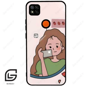 قاب گوشی شیائومی ردمی 9 سی (Redmi 9C ) طرح دخترانه کد 2141