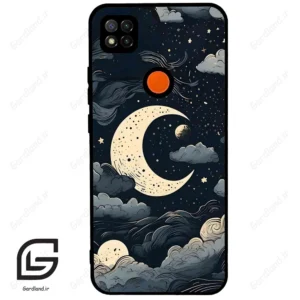قاب گوشی شیائومی ردمی 9 سی (Redmi 9C ) طرح ماه کد 2173