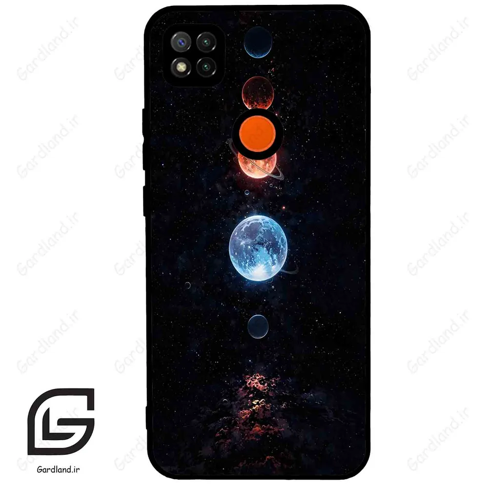 قاب گوشی شیائومی ردمی 9 سی (Redmi 9C ) طرح ماه کد 2198