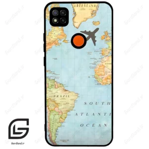 قاب گوشی شیائومی ردمی 9 سی (Redmi 9C ) طرح نقشه کد 2243