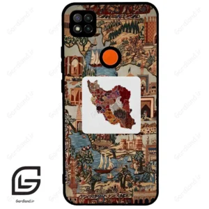 قاب گوشی شیائومی ردمی 9 سی (Redmi 9C ) طرح نقشه ایران کد 2287